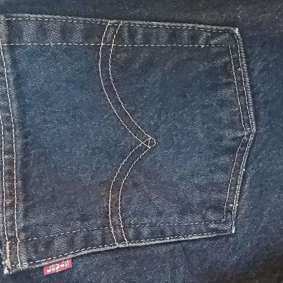Vintage Levi's 550 Jeans Relax Fit Taper/Barrel Leg  Size 10 Missy Short - Picture 4 of 8